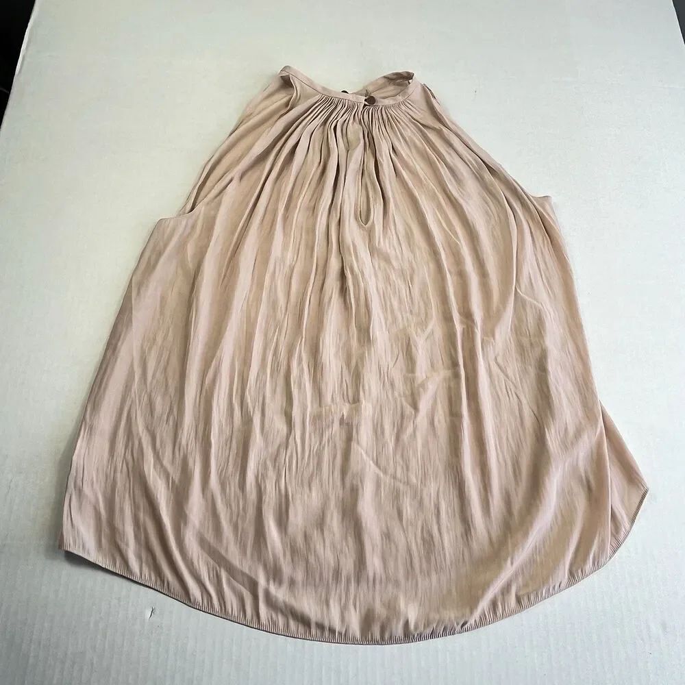 Ramy Brook New York Blouse Pink Sleeveless Flowy Relaxed Casual Elegant Top XS
